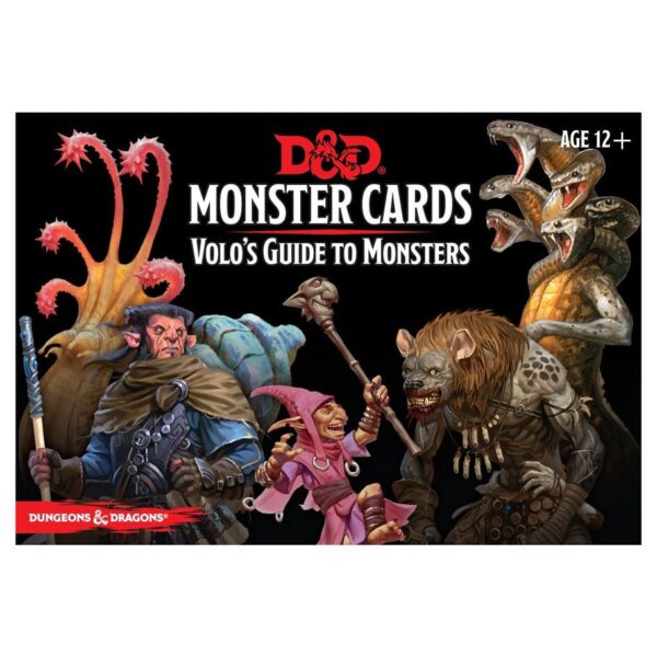 Dungeons & Dragons 5E Cards: Volo's Guide to Monsters Deck