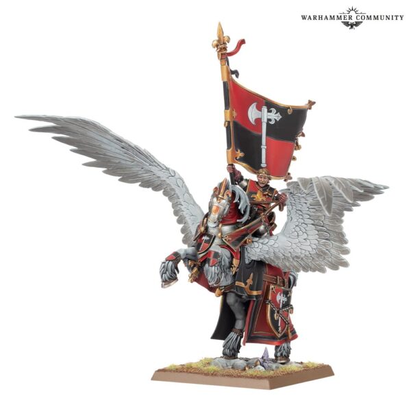 Warhammer: The Old World - Battle Standard Bearer on Royal Pegasus