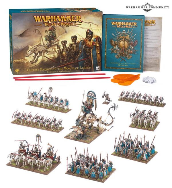 Warhammer: The Old World Core Set – Tomb Kings of Khemri Edition